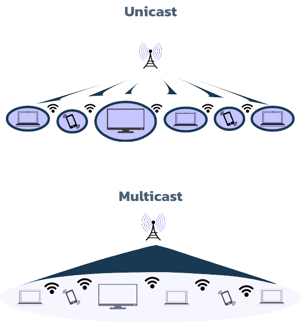 Unicast diagram